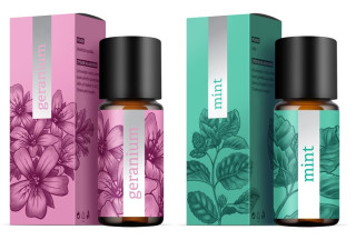 GERANIUM + MINT -20%